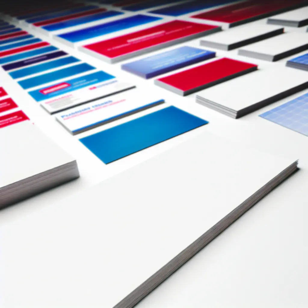 Przykładowe wizytówki i ulotki reklamowe wydrukowane przez LocalPrintpl.